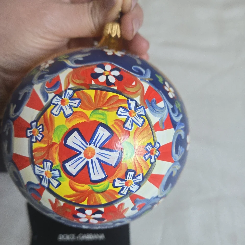 Dolce & Gabbana Multicolor Decorative Holiday Ornament